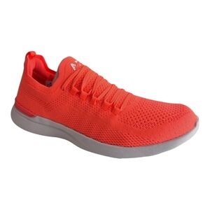 APL ATHLETIC PROPULSION LABS WOMEN'S TECHLOOM BREEZE Size 8 in LASER RED/WHITE